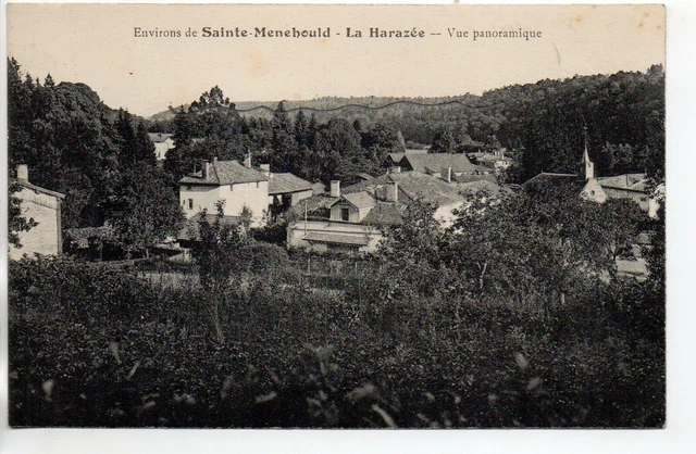 LA HARAZEE - l' Argonne- Marne - CPA 51 - vue panoramique