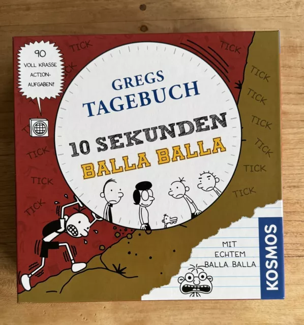 Gregs Tagebuch - 10 Sekunden Balla Balla von KOSMOS (692247 ) Zustand wie neu