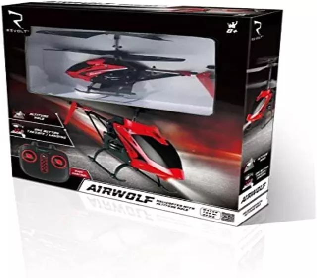 Revolt Radio Control Airwolf Helicopter with Auto Hover, 36762