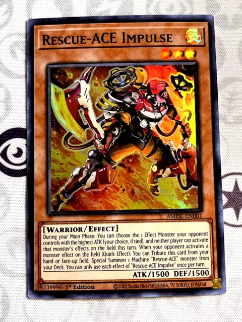 Amde-En001 Rescue-Ace Impulse Super Rare Nm 1St Edition