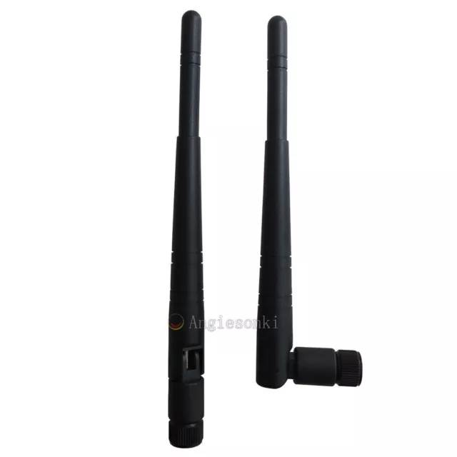 2PCs 3dbi Wireless 2.4G/5G Dual Band WiFi Antenna RP-SMA for router Mini PC WLAN