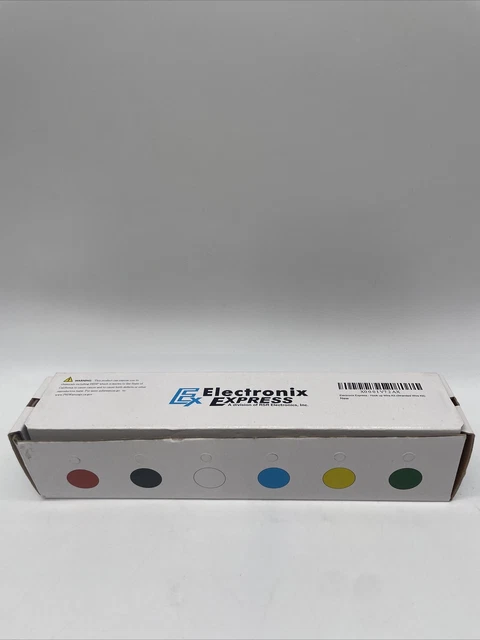 Electronix Express 22 Gauge 6 Colored 25 FT Spools Hook Up Wire Kit