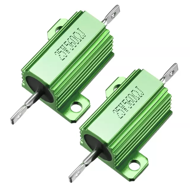 25W 0,1 560 Ohm 5% Alloggiamento Alluminio Alluminio Resistenze 2pz 560R 2 pezzi