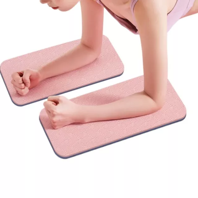 2Pcs Anti Slip Yoga Cushion Soft Workout Yoga Mat  Elbow Leg Arm Balance