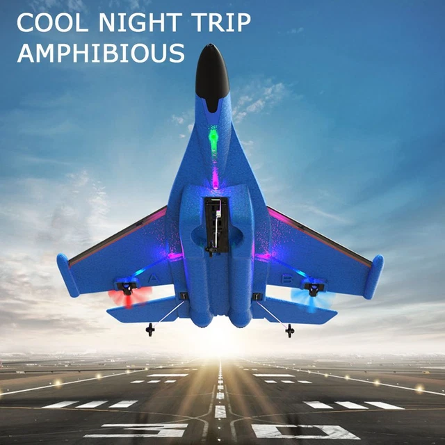 2 canaux 2.4G Contrôleur Mousse EPP Télécommande Avion Jouet d'avion RC Planeur