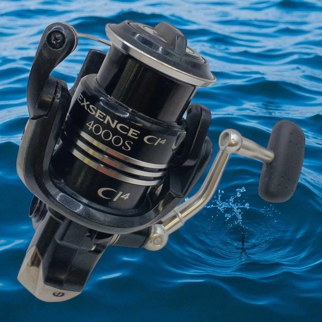 SHIMANO EXSENCE C14 4000S Spinning Reel 10 Bearings Used