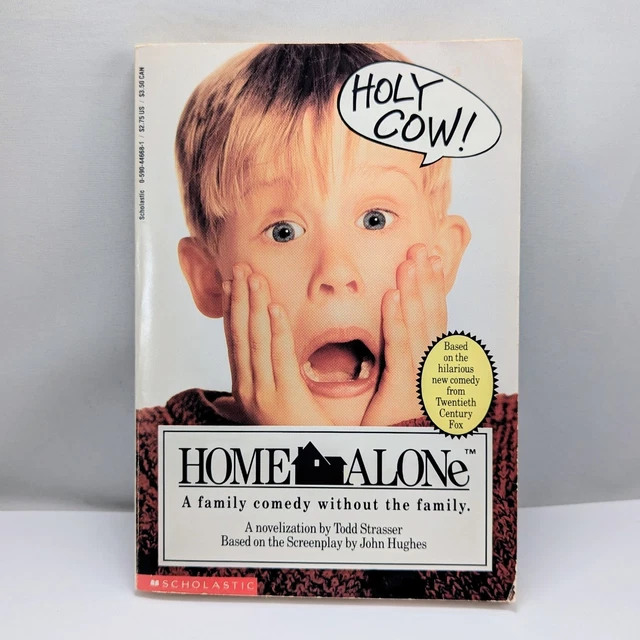 HOME ALONE - Movie Novelization by Todd Strasser Vintage 1991 First ...