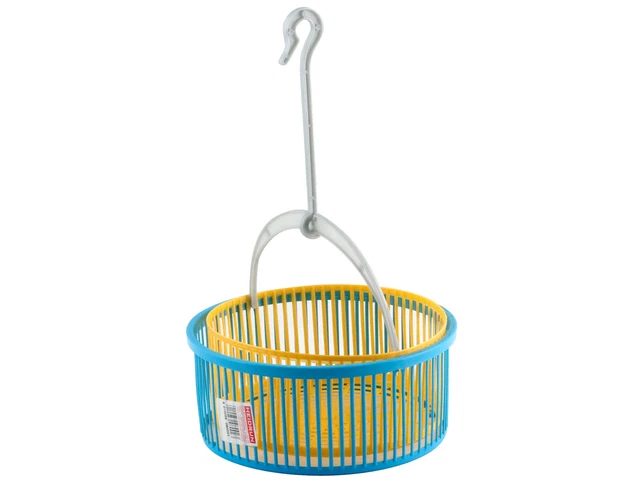Lot De 30 Pinces à Linge Avec Panier De Rangement - Pinces Plastique Coupe-vent, Indispensable Pour Le Séchage (Bleu)