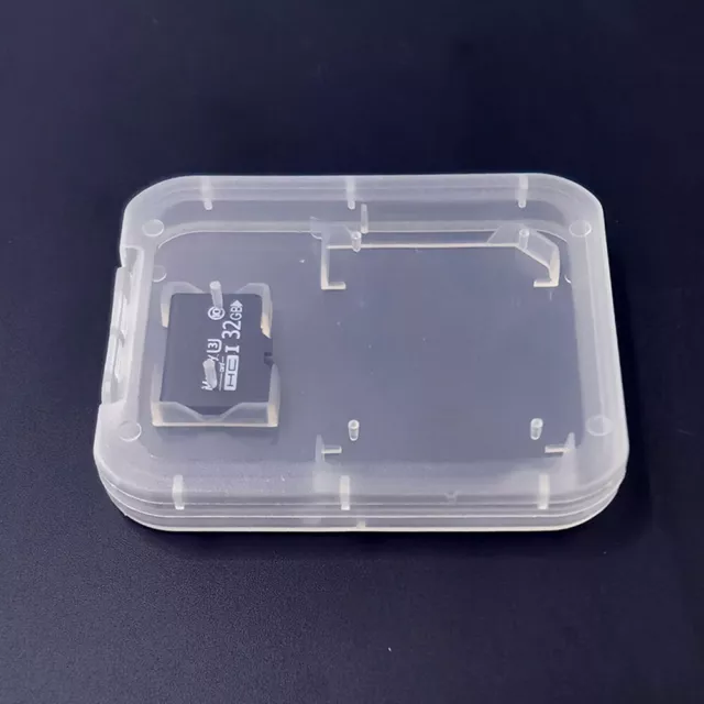 10 Pcs SD Card Case Holder - Micro SDHC Memory Hard Protective BOX for 32GB 64G