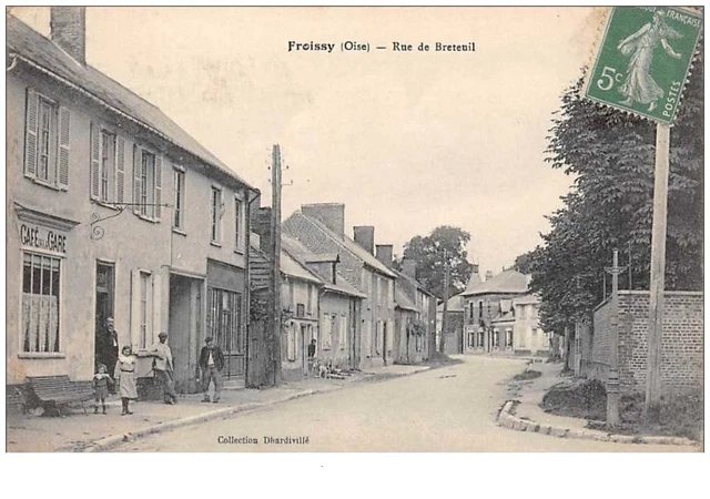 60 . n° 45038 . froissy . rue de breteuil