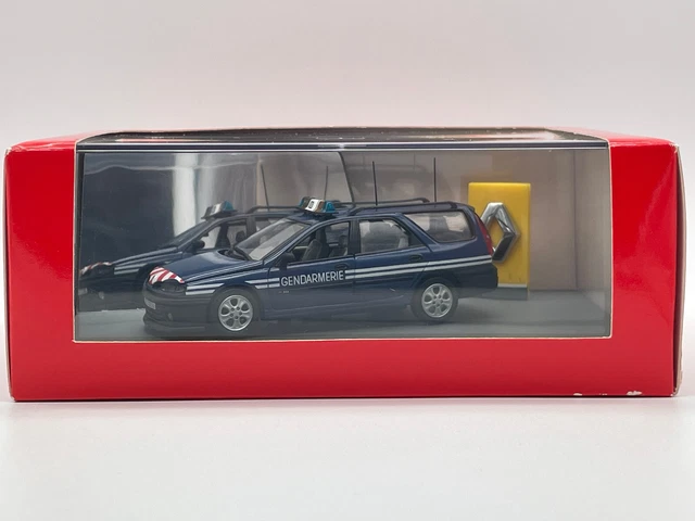 Coffret miniatures Gendarmerie Renault 21 Nevada + Renault Trafic