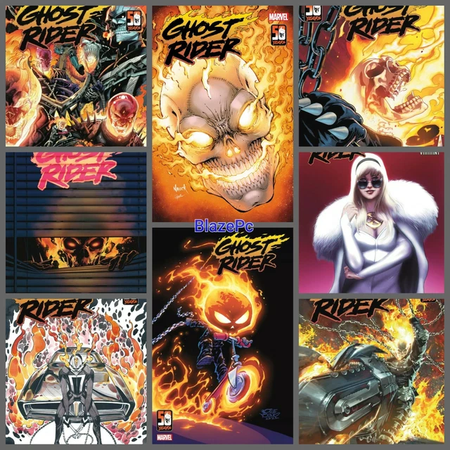 Ghost Rider #1 Cover A B C D E F G H Variant Set Options 2022 Percy NM