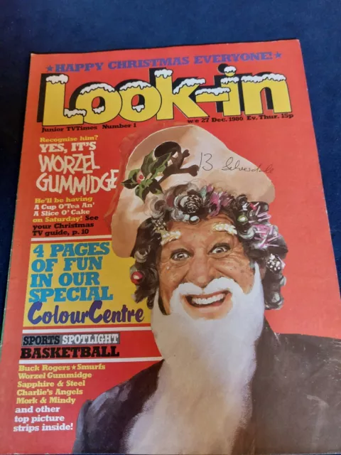 Vintage LOOK IN Magazine 13 DECEMBER 1980 Worzel Gummidge Mork Charlie's 290