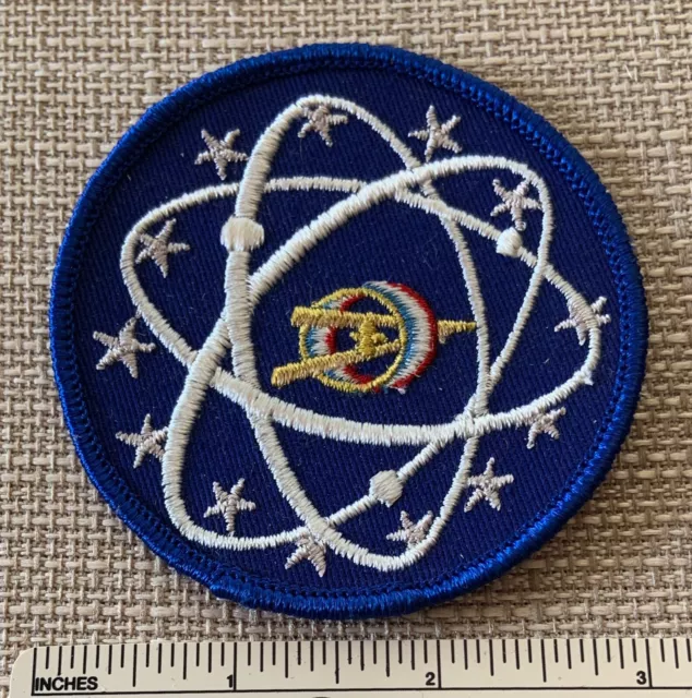 NOS Vintage EXPLORER Boy Scout Uniform Badge Round PATCH BSA Sea Scouts Space ?