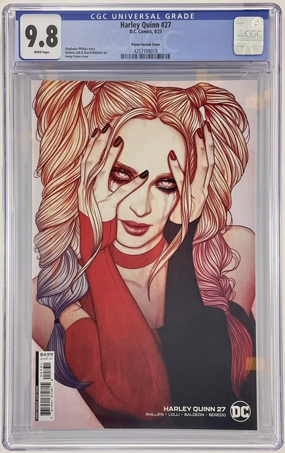 Harley Quinn #27 CGC 9.8 Jenny Frison Variant Cover, DC Comics (2023)