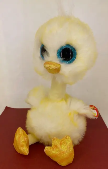 TY 2019 ☆ Beanie Boos ☆ Benedict - Easter Chick Medium 25cm Soft Toy Plush