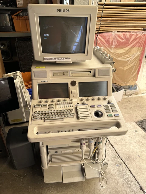 HP Agilent Philips Sonos 5500 M2424A Diagnostic Ultrasound System