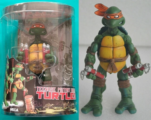 4 PCS NECA Teenage Mutant Ninja Turtles Color Headband Action Figures Model Toys 4