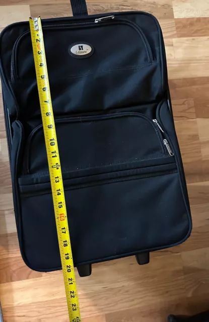 leisure travel suitcase 20” Tall 14” Wide