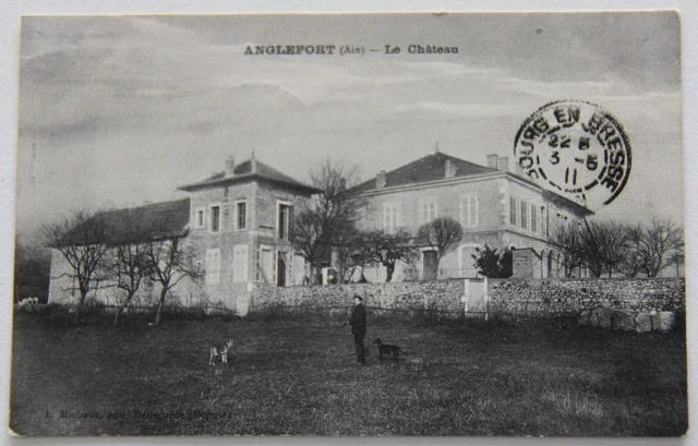 Carte Postale CPA Anglefort Chateau De Mieugy Ancienne