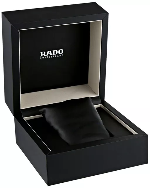 Rado Diamaster RHW1 XXL Manuell Wind Schwarz Herren Uhr Limitierte Auflage 3