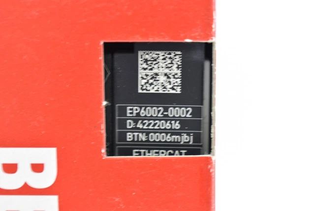 BECKHOFF ETHERCAT BOX 2-Kanal-Kommunikations-Interface EP6002-0002 EUR ...