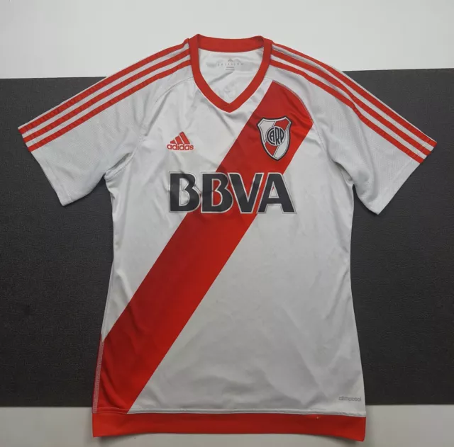 adidas jersey carp river plate shirt red kit    men BBVA  size M