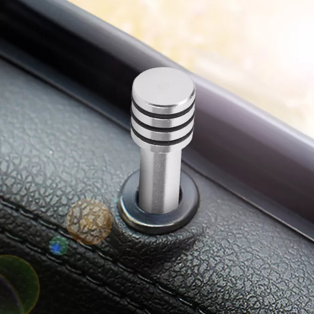 2/4Pcs Car Door Lock Knobs Universal Auto Safety Door Buttons for Vehicle Parts