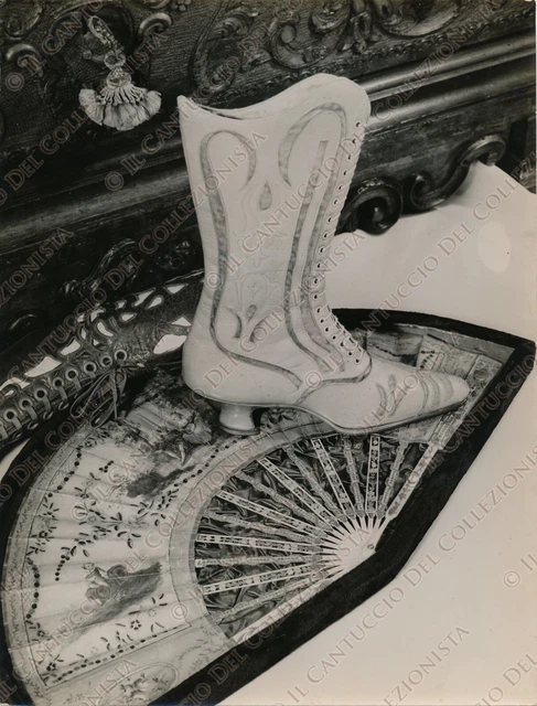 1959 VIGEVANO Museo della Calzatura Scarpa Cavalieri Luigi XVI Pavia Fotografia