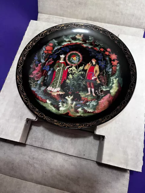 Pristine Bradford Exchange/Tianex RUSSIAN LEGENDS "Fairy Tale" Plate 1989