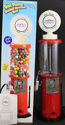 Carousel 21" Red Gas Pump Gum Candy Dispenser Machine BRAND NEW IN BOX