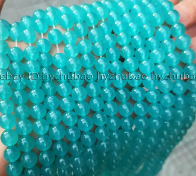 Wholesale Apatite/Ruby/Aquamarine/Sapphire/Gemstone Round Loose Beads 15"/6-14mm