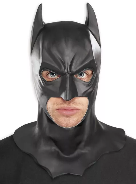 BATMAN MASK Cowl Adult Mens Full Overhead Dark Knight Rises Costume Accessory