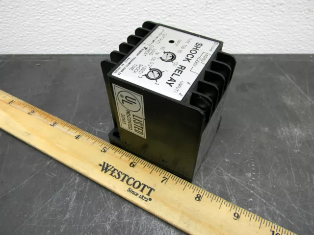 Ust Tsubaki Shock Relay 25va Max 115/230 Vac Model TSB-50 Tsubakimoto Chain Co