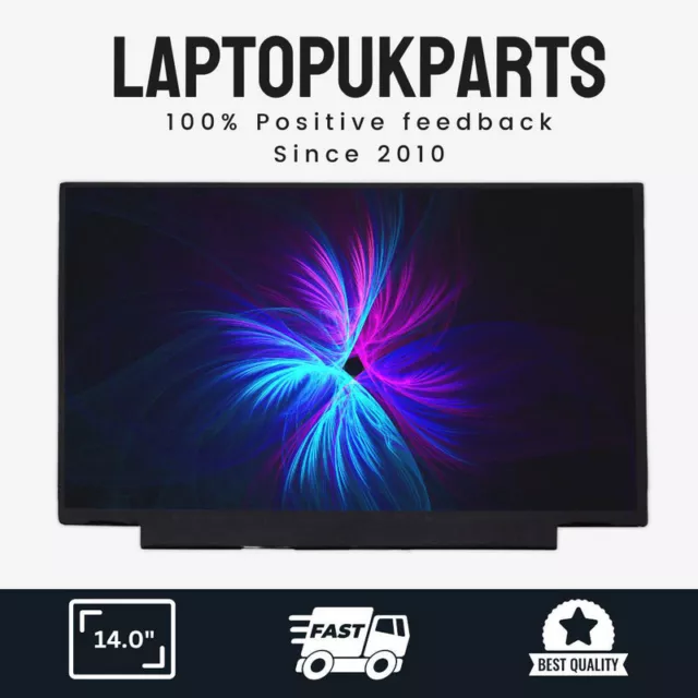 New Compatible For NV140FHM-N4C 14" IPS LED LCD Laptop Screen FHD Narrow Display