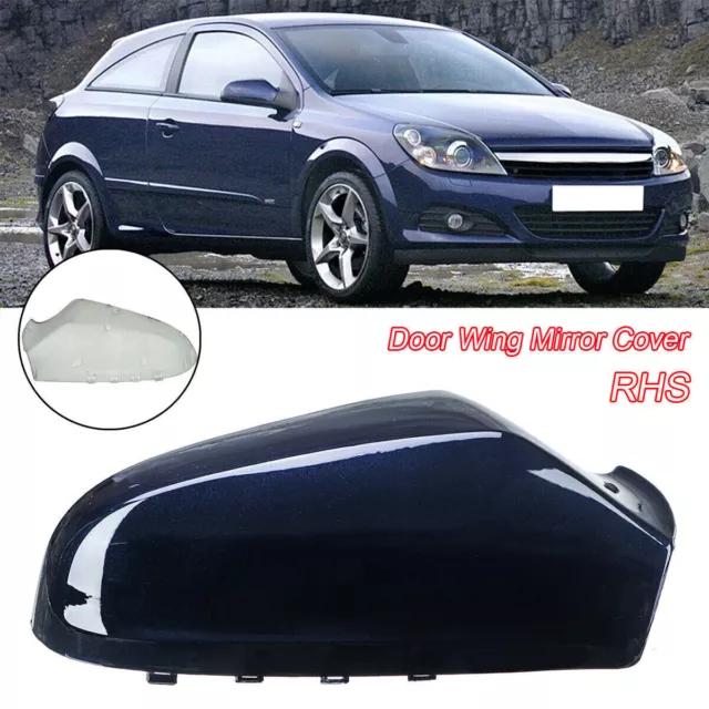 For Vauxhall Opel Astra H MK5 Right Side Door Rearview Wing Mirror Cover 05-09