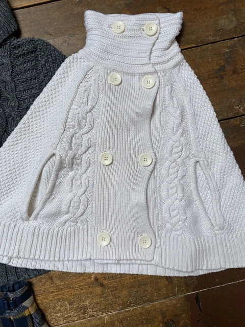 Girls bundle age 3-4 years Next Gap TU knit poncho tartan skirt jeans 4