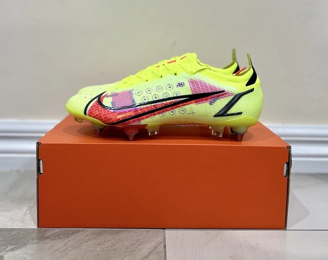 NIKE MERCURIAL VAPOR 14 Elite SG-Pro Volt Soccer Football Boot