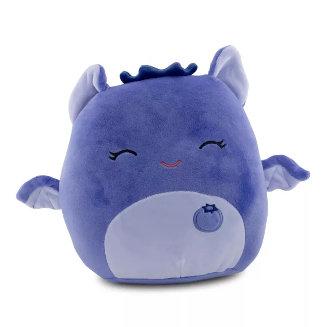 Squishmallows Fruta Híbrido Squad 20.3cm Peluche Bessie The Arándano Murciélago