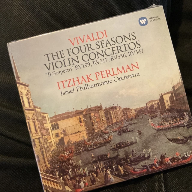 VIVALDI THE FOUR Seasons Violin Concertos [Audio CD] Itzhak Perlman