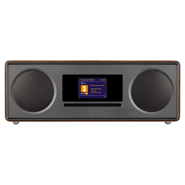 NOXON PILATUS WALNUT With CD Player, DAB+/FM & Radio Bluetooth