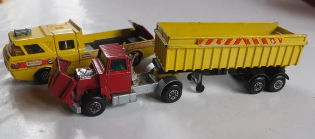 Matchbox Superkings K-3 Kellogg's - Camion Bedford Grain, Boîte D'origine
