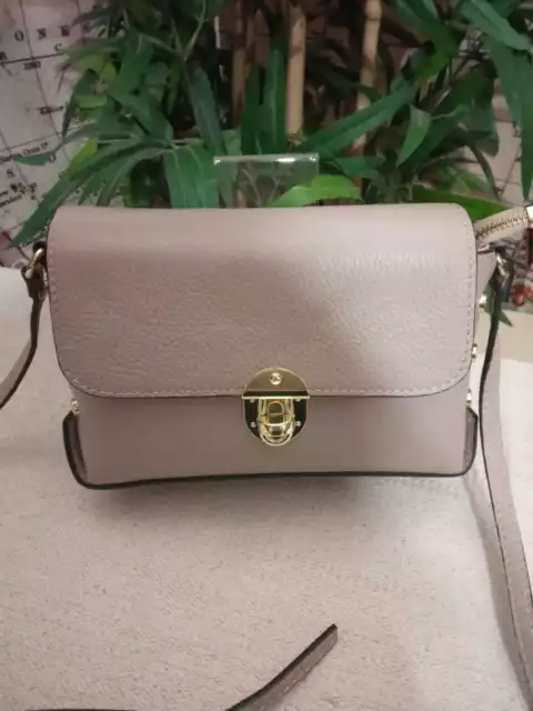 Bolso mini de moda para mujer y niña en color beige Bolso de Mujer en Piel...