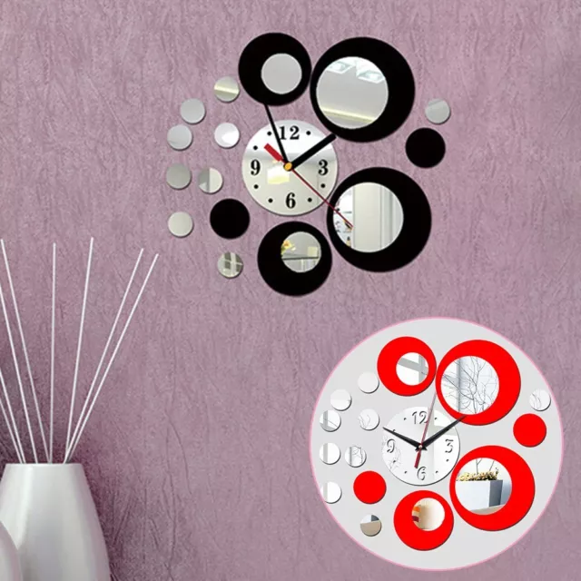 Orologio da parete a specchio acrilico per trendy per soggiorno studio decorazio
