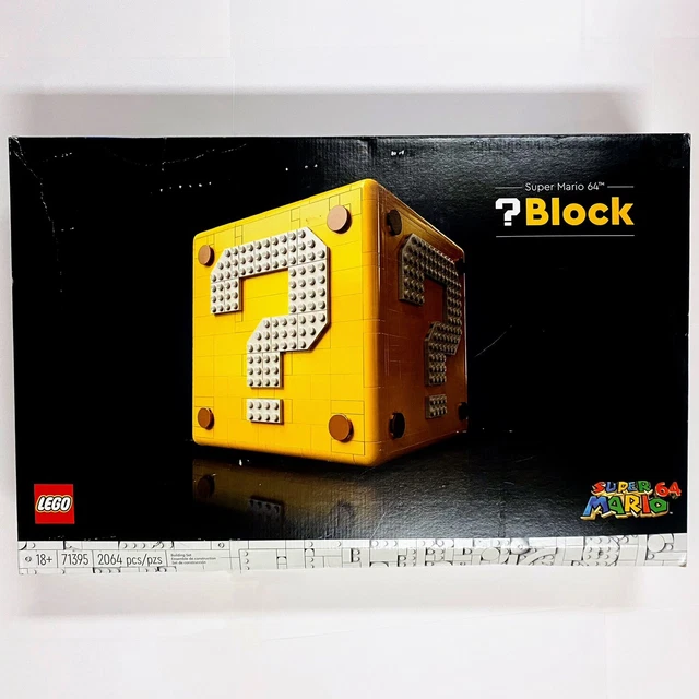 LEGO 71395 SUPER Mario 64 Question Mark Block Nintendo New Inbox