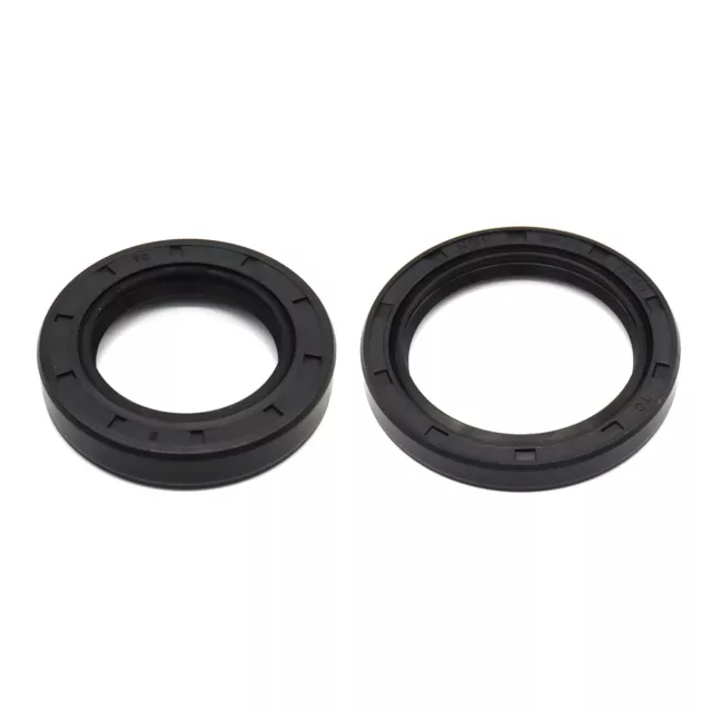 2 Pcs Input Output Shaft Double Lip Oil Seal For 40HP 50HP Rotary Cutter Gearbox