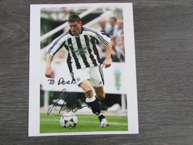 James Milner Newcastle United Football Player Original Hand Signed Photo