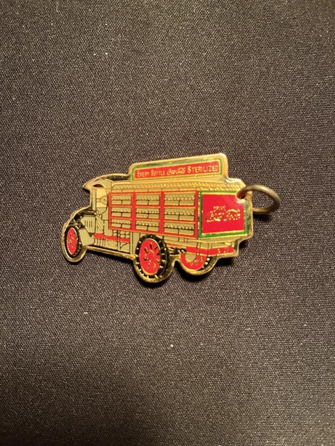 1997 Coca-Cola Delivery Truck Keychain