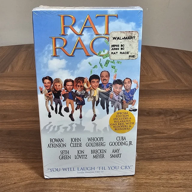 RAT RACE VHS Special Edition 2001 Starring Cuba Gooding Jr., John