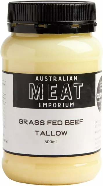 Grass Fed Beef Tallow 500Ml Fast & Free Shipping